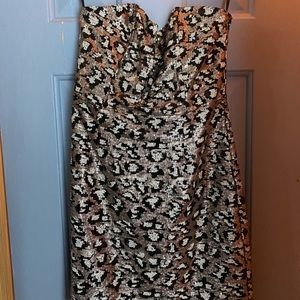 Forever 21 tight printed dress